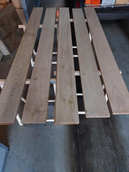 Verschillende Balken Vuren Latten en White Wash Schroten., Doe-het-zelf en Verbouw, Hout en Planken, Zo goed als nieuw, Overige typen