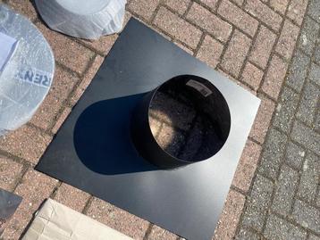 Kachelpijpen (Nieuw) afvoer materiaal in het Zwart beschikbaar voor biedingen
