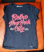 Lola Liza T-shirt Retro New York City - Maat M, Maat 38/40 (M), Blauw, Ophalen of Verzenden, Korte mouw