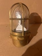 Zware Messing Scheepslamp, Verzenden, Nieuw, Metaal, Minder dan 50 cm