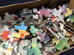 antiek speelgoed.    Jaren 50 puzzel ‘ De Racewedstrijd’., Ophalen of Verzenden
