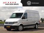 Volkswagen Crafter 35 2.0 TDI 177PK Automaat L3H3 Exclusive, Parkeercamera, Stof, Gebruikt, 4 cilinders