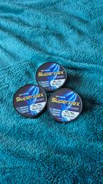 3x Ultima Superflex Vislijn 40/50m, Watersport en Boten, Hengelsport | Karpervissen, Ophalen of Verzenden, Zo goed als nieuw, Vislijn