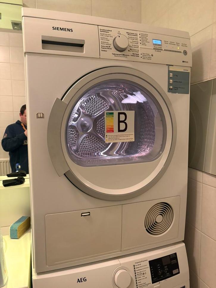 Siemens iQ500 Wasdroger – Condensdroger – Zeer nette staat, Witgoed en Apparatuur, Wasdrogers, Zo goed als nieuw, Overige typen