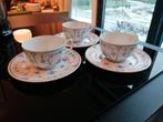 3 Antiek Kop en Schotel Set Furnivals Limited, Denmark., Huis en Inrichting, Keuken | Servies, Ophalen of Verzenden, Zo goed als nieuw
