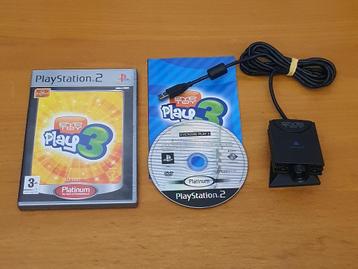 PS2 | Sony EyeToy Camera met EyeToy Play 3 Game beschikbaar voor biedingen
