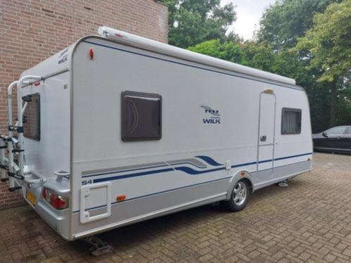 Wilk caravan S4 560HTD, 2007, 250cm breed, van 1e eigenaar, Caravans en Kamperen, Caravans, Particulier, tot en met 4, 1000 - 1250 kg