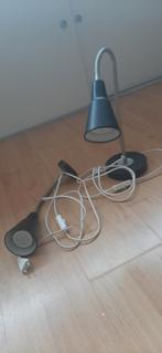 Bureaulamp en wandlamp (Ikea), Ophalen of Verzenden, Zo goed als nieuw, Metaal, Modern