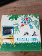 Vintage chenille vogeltjes, Diversen, Ophalen, Gebruikt