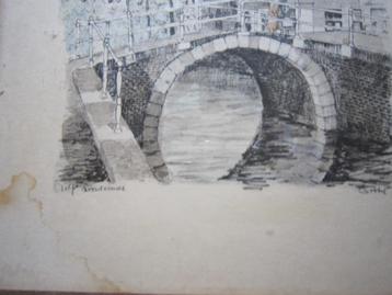 Prent delft met lichte schade BOB BROBBEL beschikbaar voor biedingen