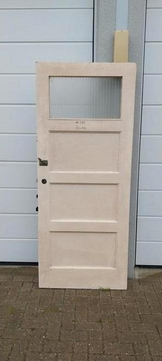 XYZ Paneeldeur , 83x200 cm, (nr 81), Doe-het-zelf en Verbouw, Deuren en Horren, Zo goed als nieuw, Binnendeur, 200 tot 215 cm