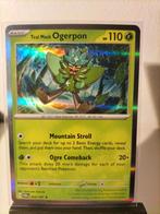 Teal Mask Ogerpon - TWM 024/167 Foil Pokemonkaart, Ophalen of Verzenden, Zo goed als nieuw, Losse kaart, Foil