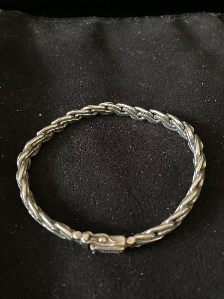 Buddha to Buddha Zilveren Armband - Nieuwstaat!, Sieraden, Tassen en Uiterlijk, Armbanden, Nieuw, Zilver, Ophalen of Verzenden