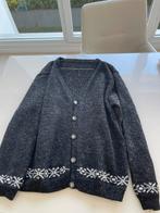 Vintage gebreide wollen  trui - Gilet  XXL, Kleding | Heren, Ophalen of Verzenden, Zo goed als nieuw
