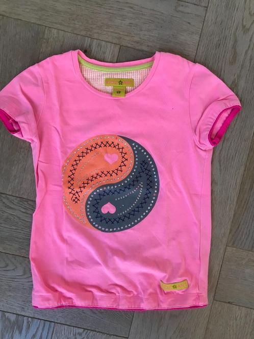 Gaaf zomers shirtje van Kidzart maat 110/116, Kinderen en Baby's, Kinderkleding | Maat 110, Zo goed als nieuw, Meisje, Shirt of Longsleeve