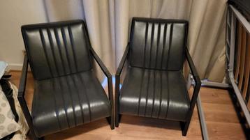 stoel stoelen stalen frame  beschikbaar voor biedingen