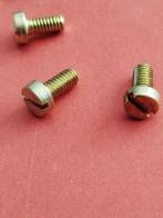 10-50-st Messing CILINDERKOP bout (m3)x12 mm din 84, Verzenden, Nieuw, Minder dan 180 cm, Palen