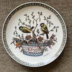 Schotel met vogelafbeelding van Ole Winther, Ophalen of Verzenden, Zo goed als nieuw, Porselein, Kop en/of schotel