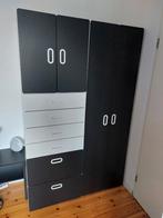Kinder kledingkast Ikea Stuva (nu Smastad) (2x), 50 tot 100 cm, Zo goed als nieuw, 150 tot 200 cm, 25 tot 50 cm