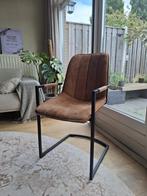 Stoel imitatieleer netjes, Huis en Inrichting, Stoelen, Ophalen of Verzenden, Zo goed als nieuw, Stof, Eén