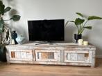 Stoere TV meubel- Massief gerecycled (sloop)hout, Huis en Inrichting, Ophalen, Gebruikt, 150 tot 200 cm, Minder dan 100 cm