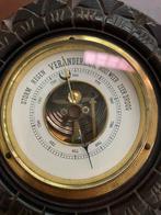 Antieke Barometer met nummer Frame en Nederlandse Tekst, Ophalen of Verzenden