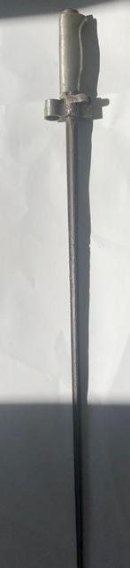 M1886 Franse Lebel bajonet 1 nummer 24662 en stempel., Ophalen of Verzenden, Landmacht, Overige gebieden, Mes of Dolk