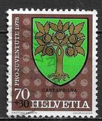 ZWITSERLAND 1978, Postzegels en Munten, Ophalen of Verzenden, Gestempeld