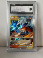 Reshiram & Charizard GX Tag Team - CGC 10, Ophalen, Zo goed als nieuw, Losse kaart, Foil