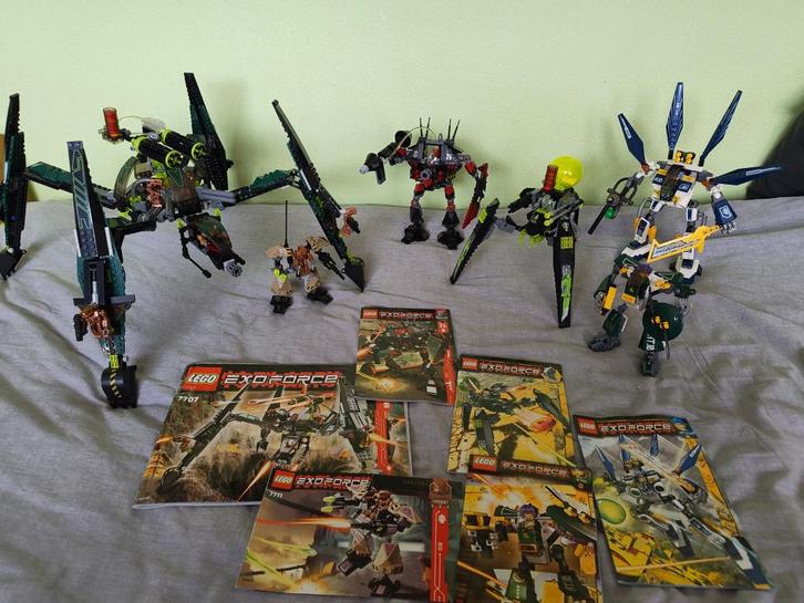 LEGO Exo Force Bundel, Kinderen en Baby's, Speelgoed | Duplo en Lego, Gebruikt, Lego, Complete set, Ophalen of Verzenden