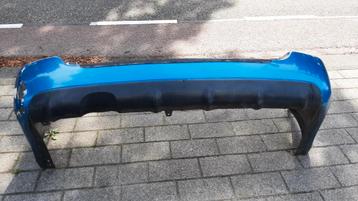 Achterbumper Subaru Forester XT 2004 (SG). Blauw met carbon