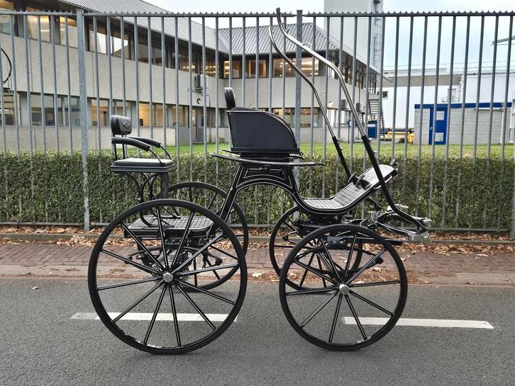 Enkelspan presentatiewagen, Dieren en Toebehoren, Rijtuigen en Koetsen, Nieuw, Paard of Pony
