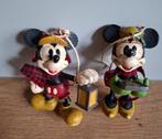 Minnie en Mickey Kerstornementen Tree Farm, Verzenden, Mickey Mouse, Beeldje of Figuurtje