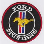 Ford Mustang stoffen opstrijk patch embleem #5, Verzamelen, Ophalen of Verzenden, Nieuw, Auto's