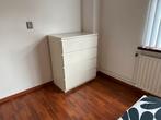 Ikea Malm ladenkast wit, Ophalen, 50 tot 100 cm, 3 of 4 laden, Minder dan 100 cm