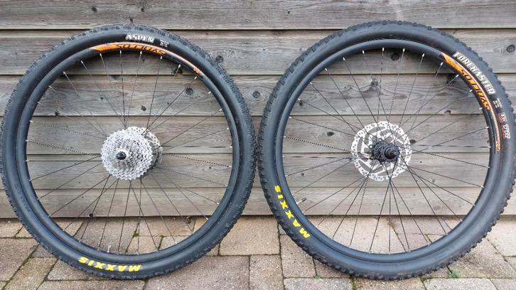 Syncros 29" QR wielset & Rockshox air voorvork, Fietsen en Brommers, Fietsonderdelen, Gebruikt, Mountainbike, Wiel, Ophalen
