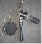 Microfoon met usb-aansluiting inclusief pop-filter, Muziek en Instrumenten, Microfoons, Ophalen, Nieuw, Overige typen