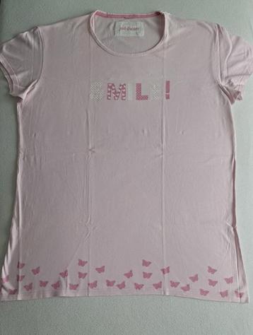 Licht roze nachthemd met korte mouwen, mt. 46 beschikbaar voor biedingen