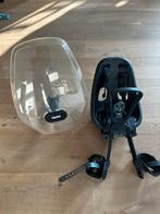 Thule Yepp Nexxt 2 Mini Fietsstoeltje + Windscherm + Adapter, Fietsen en Brommers, Fietsaccessoires | Fietsstoeltjes, Ophalen