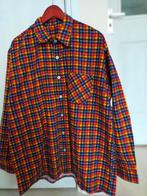 VINTAGE OVERHEMD GERUIT XL RETRO BOHO HIPPIE FLANELLEN 80 90, Ophalen of Verzenden, Nieuw, Vintage, Overhemd