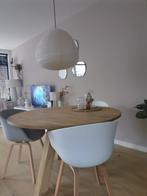 4 Hay eetkamerstoelen 2 x wit en 2 x grijs, Huis en Inrichting, Scandinavisch design, Wit, Zo goed als nieuw, Vier