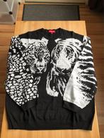 Supreme Big Cats Jacquard L/S Top, Maat 52/54 (L), Zwart, Ophalen of Verzenden, Zo goed als nieuw