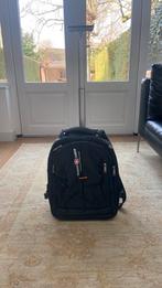 Koffertje oo wieltjes en rugzak, Ophalen, 40 tot 60 cm, Zwart, Nieuw