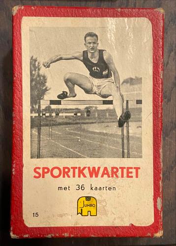 Vintage Jumbo Sportkwartet jaren ‘50 beschikbaar voor biedingen