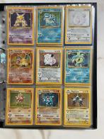 Pokemon Base set 1995 compleet 102/102, Ophalen of Verzenden, Gebruikt, Meerdere kaarten, Foil