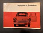 Handleiding en Servicekaart - Volkswagen 1600 (1967), Ophalen of Verzenden