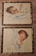 Bessie pease Gutmann Baby Print Vintage Kinderkamer  a, Ophalen of Verzenden