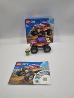 Lego City 60521 Monster Truck, Ophalen of Verzenden, Zo goed als nieuw, Complete set, Lego