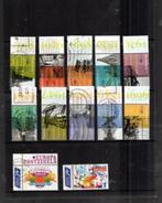 gestempelde eurozegeltjes. complete series, Postzegels en Munten, Postzegels | Nederland, Ophalen of Verzenden, Na 1940, Gestempeld
