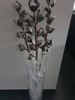 Vaas met bloem in goede staat, Huis en Inrichting, Woonaccessoires | Zuilen en Pilaren, Ophalen of Verzenden, Zo goed als nieuw